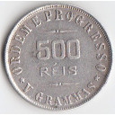 1907 - BRASILE 500 Reis Spl Ag